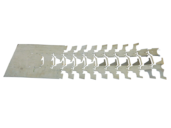 Display with materials